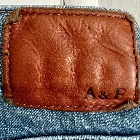 ABERCROMBIE & Fitch Men's Langdon Skinny Stretch Jeans Distressed 28x30 - Picture 9 of 14